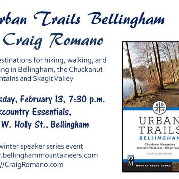 Feb. 13th Speaker- Urban Trails Bellingham with Craig Romano
