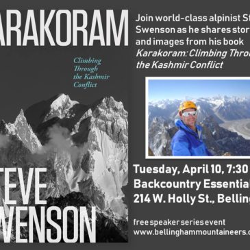 April 10th- Speaker Series- Steve Swenson