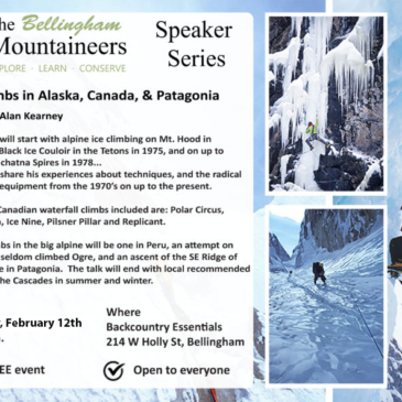 Ice Climbs in Alaska, Canada, & Patagonia – Feb 12th