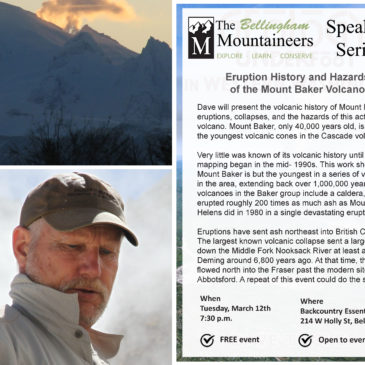 Mount Baker Eruption History and Hazards – March 12th
